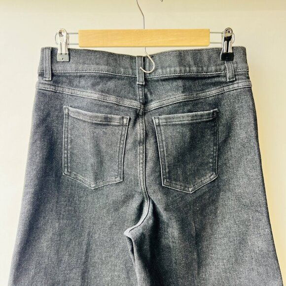 Spanx Wide legs pull on jeans, Black, Size M G88 - Picture 6 of 11